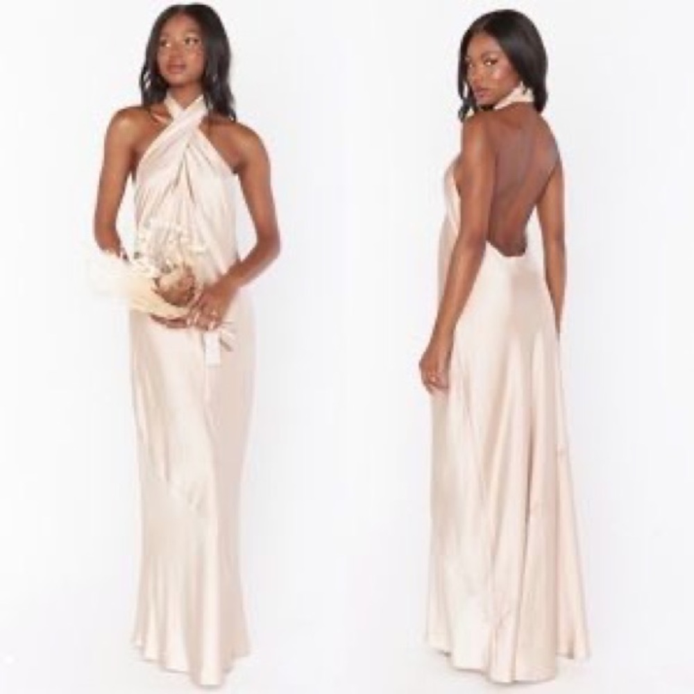 Show Me Your Mumu Champagne Jasmine Gown